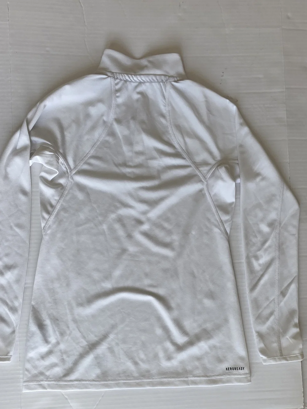 adidas white quarter